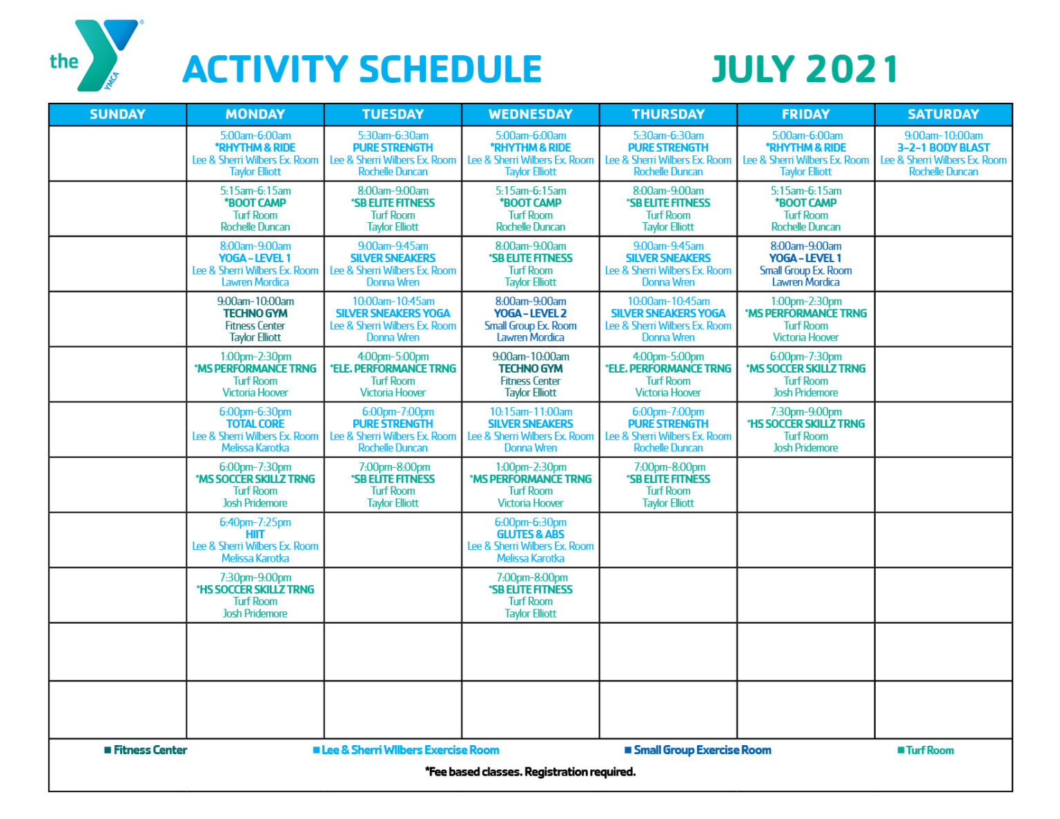 Activity Schedule